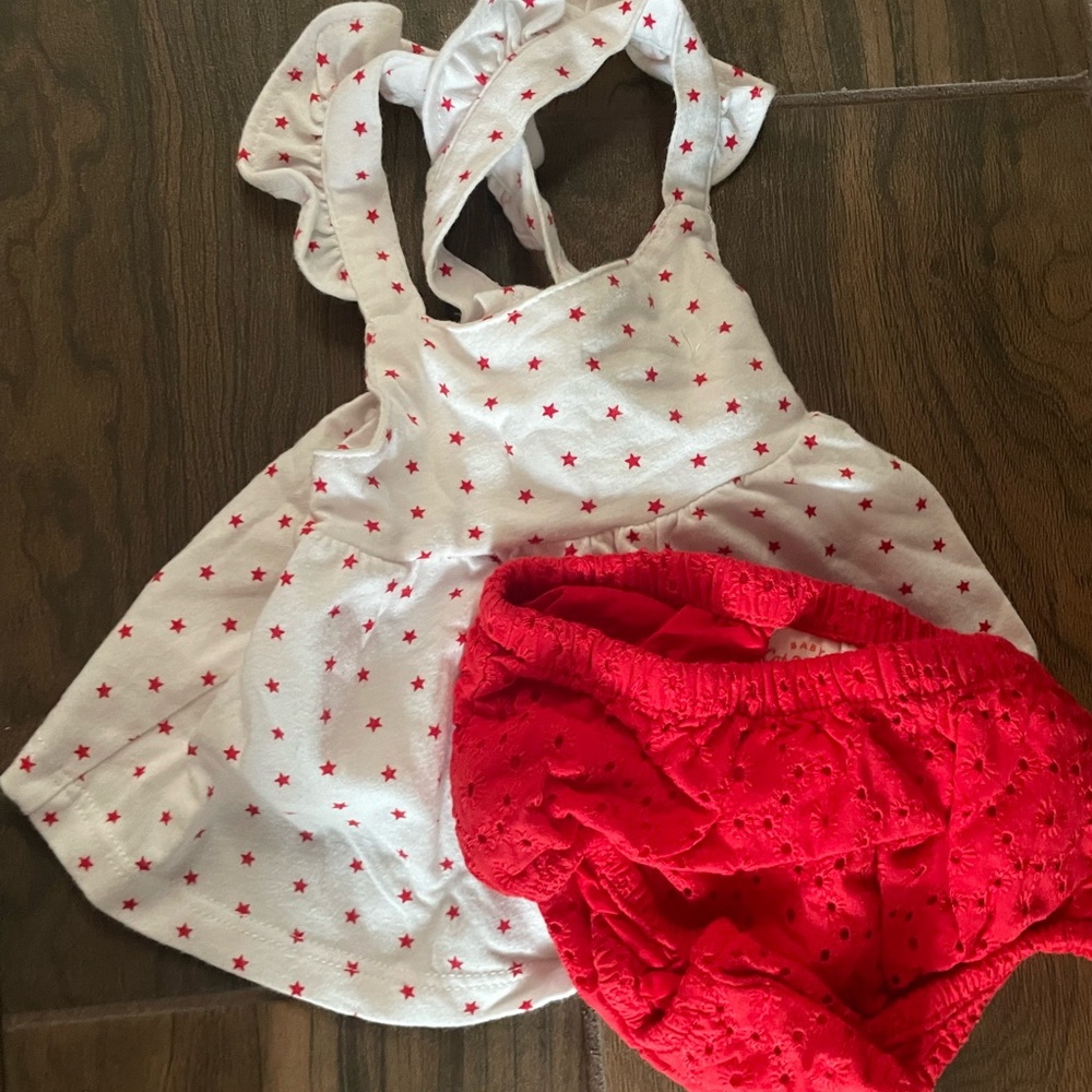 Red and White Patriotic Set